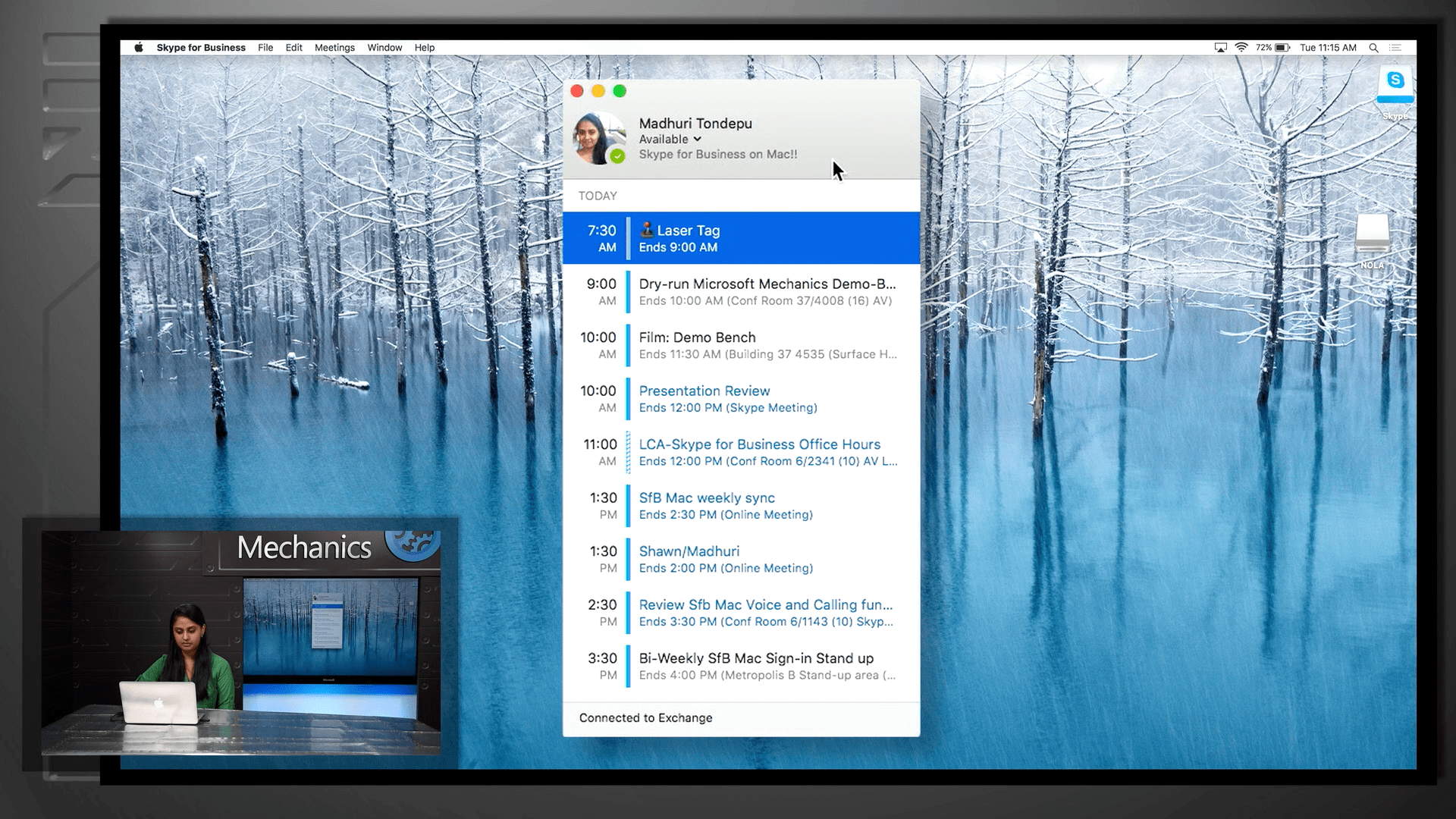 schedule meeting skype for business mac